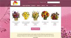 Desktop Screenshot of eastbayflowers.com